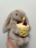 Jellycat害羞生日米色邦尼兔動(dòng)物毛絨玩偶安撫禮物娃娃生日新婚禮物 害羞生日米色邦尼兔 Medium 曬單實(shí)拍圖