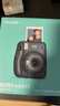 富士（FUJIFILM）立拍立得mini11相機7/9升級款相紙一次成像拍照生日禮物 Mini11 暗夜黑 國際版 曬單實(shí)拍圖
