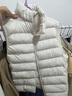 優(yōu)衣庫童裝男女童PUFFTECH空氣棉服可機洗背心馬甲排骨棉服478124 01 乳白色 160 曬單實(shí)拍圖