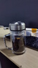 領(lǐng)臣（LINGCHEN）茶杯雙層玻璃水杯大容量泡茶杯子帶把手濾網(wǎng)商務(wù)辦公行政領(lǐng)導男士 曬單實(shí)拍圖
