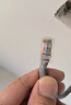 秋葉原（CHOSEAL）原裝六類(lèi)網(wǎng)線(xiàn)【工程版0.57±0.02mm】CAT6純銅線(xiàn)芯 非屏蔽千兆網(wǎng)絡(luò )線(xiàn)灰色305米QS2619AT305 曬單實(shí)拍圖