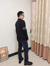 羅蒙男士針織毛開衫外套2024春秋季新款潮流商務(wù)休閑薄外套 黑色毛衫- XL 建議125-140斤 曬單實拍圖