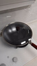 九陽(yáng)（Joyoung）炒鍋鐵鍋無(wú)涂層精鐵鍋炒菜鍋爐灶通用32cm帶蓋CF32-C121 曬單實(shí)拍圖