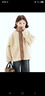 布丁哈魯【雙面穿】女童厚款毛絨棉服外套秋冬新款中大童簡(jiǎn)約休閑保暖棉衣 曬單實(shí)拍圖