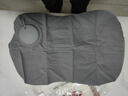 JCZS德國品牌按壓充氣腰墊枕頭便攜腰靠飛機腰枕護腰旅行靠枕火車(chē)硬座 【植絨款】充氣腰墊 銀灰色 【漏 曬單實(shí)拍圖