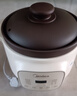 美的（Midea）電燉鍋電砂鍋 電燉盅 陶瓷煲湯鍋燉湯鍋紫砂鍋3L燕窩燉盅煮粥嬰兒輔食鍋電煮鍋MD-DGE3056 曬單實(shí)拍圖