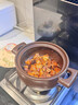 京嚴砂鍋陶瓷煲耐高溫干燒家用燃氣灶燉鍋煲仔飯燉湯燉肉專(zhuān)用湯煲湯鍋 【耐熱陶瓷砂鍋】適合2-5人 3L 聚熱保溫 鎖汁入味 曬單實(shí)拍圖