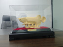 大明銅匠絨沙金大號金龍魚(yú)擺件招財開(kāi)業(yè)喬遷之喜搬家禮物客廳辦公室裝飾品 曬單實(shí)拍圖