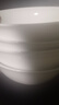 景德鎮(zhèn)（jdz）高溫白瓷面碗餐具小套組家用中式陶瓷碗純白色湯碗組合裝搬家禮物 流霜6英寸面碗4個 曬單實拍圖