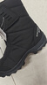 迪卡儂（DECATHLON）雪地鞋男女戶(hù)外防水徒步東北雪地靴加厚保暖棉鞋SH100 男款 黑色（拍大一碼） 41 曬單實(shí)拍圖