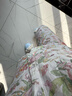 嫚熙（EMXEE）春夏季孕婦絲麻棉哺乳睡衣產(chǎn)婦產(chǎn)后月子服家居服套裝 小公主的花園夢(mèng)-有哺乳口 L（適穿115-135斤） 曬單實(shí)拍圖