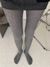 小野和子灰色打底褲顯瘦高腰連褲襪2025新款秋冬加絨外穿黑色襪子 曬單實(shí)拍圖