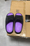 運動(dòng)拖鞋男士夏季戶(hù)外海邊沙灘厚底防滑EVA踩屎感不臭腳拖鞋女 黑紫【曼巴/運動(dòng)外穿】 42-43 【適合41-42碼】 曬單實(shí)拍圖