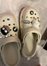 俞兆林（YUZHAOLIN）洞洞鞋男女EVA沙灘鞋涼拖鞋輕盈外穿拖鞋 YG519 卡其 38-39 曬單實(shí)拍圖