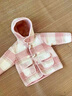 G.DUCKKIDS小黃鴨童裝女童外套秋冬季呢子大衣兒童衣服女孩子冬裝小香風(fēng)風(fēng)衣 格子 110 尺碼4~5歲【100-110cm】 曬單實(shí)拍圖