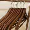 WCZ德國實(shí)木衣架子掛衣服掛架防滑無(wú)痕木質(zhì)衣?lián)巫臃b店高檔酒店專(zhuān)用 經(jīng)典款【優(yōu)質(zhì)實(shí)木 安全無(wú)異味】 10個(gè) 曬單實(shí)拍圖