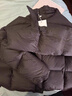 波司登（BOSIDENG）25款泡芙90絨羽絨服商場(chǎng)熱賣(mài)明星同款小個(gè)子外套B250243102 布朗咖7A11 S 160/84A充絨量238g 體重約110-125斤 曬單實(shí)拍圖