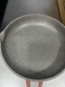 蘇泊爾（SUPOR）有鈦平底不粘鍋 抗菌率99.9%星星石耐磨煎鍋28cm EJ28AKJ01 曬單實(shí)拍圖