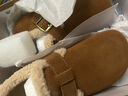 百思圖2025冬季新款勃肯鞋時(shí)尚潮流復古加絨保暖女單鞋B3047DM5【預售】 駝色 低幫款 37 曬單實(shí)拍圖