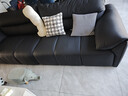 林氏家居真皮沙發(fā)客廳皮藝沙發(fā)鋼琴鍵沙發(fā)2025年升級頭層牛皮家具林氏木業(yè) 2.8m|黑茶色|加厚頭層牛皮 曬單實(shí)拍圖