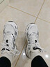 超級安踏AT913丨運動(dòng)休閑鞋男鞋秋冬透氣復古彈力膠跑步鞋子男112528895U 象牙白/銀/基礎黑-1 42 /(男8.5碼) 曬單實(shí)拍圖