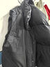 駱駝（CAMEL）戶(hù)外防潑水羽絨馬甲女90%絨子背心外套 J25CR2L5006 幻影黑 L 曬單實(shí)拍圖