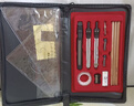 金值機械工程制圖繪圖工具套裝繪圖儀cad制圖繪圖大學(xué)生土木建筑專(zhuān)業(yè)畫(huà)作圖圓規分規尺子工具包 27件套 曬單實(shí)拍圖