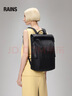 Rains潮流卷頂包背包通勤騎行雙肩包戶(hù)外輕便書(shū)包/14320【優(yōu)惠價(jià)】 黑色 One Size 曬單實(shí)拍圖