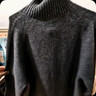 優(yōu)衣庫男女裝souffle?yarn舒芙蕾針織開(kāi)衫/毛衣毛衫25新款480023 08 深灰色 XL 曬單實(shí)拍圖