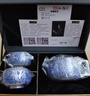 爵初【輕奢禮盒】高檔純手工鎏銀復古泡茶壺家用功夫茶具一壺兩杯送禮 銀錯饕餮一壺兩杯 1件 曬單實(shí)拍圖