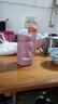 【京東物流送貨上門(mén)】萌萌兔卡通水杯女牛奶玻璃杯創(chuàng  )意便攜杯子 粉色萌萌兔 330ml 1只 曬單實(shí)拍圖