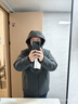 CARE OF LORD 探險家系列 金標Primaloft男士冬季重磅連帽棉服8616 黑色 L 曬單實(shí)拍圖