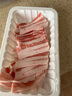 【180天白豬】冰鮮豬五花肉片200g 曬單實(shí)拍圖
