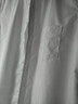【純棉工裝商務(wù)】夏季男士短袖襯衫100%純棉正裝上班工作服大碼 白色 44 建議180-195斤 曬單實(shí)拍圖