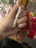 周大生足銀手鐲S990實心開口調(diào)節(jié)銀手鐲繁花優(yōu)雅生日禮物送女友 約30g 曬單實拍圖
