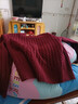 皮爾卡丹小個(gè)子羊毛衫女短款2025秋冬新款半高領(lǐng)針織毛衣高腰設計顯高加厚 格拉紅 S 80斤--99斤 曬單實(shí)拍圖