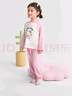 巴拉巴拉兒童睡衣套裝秋季女童家居服可外出【hellokittyIP】209325171002 曬單實(shí)拍圖