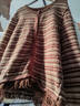 百圖betu女裝秋季新款毛針織衫美拉德流蘇下擺針織開(kāi)衫女2408X01 咖條紋 L 曬單實(shí)拍圖