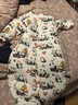 南極人嬰兒分腿恒溫睡袋秋冬中大童防踢被子寶寶家居服竹棉睡衣130碼 曬單實(shí)拍圖