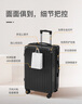 鵑羚行李箱拉桿箱小型可登機旅行箱男女學(xué)生密碼箱大容量次日達皮箱子 米黑色【貼心掛鉤+防護包角】三層加厚-出口轉內銷(xiāo) 20英寸 -登機箱-手提上飛機手拉箱【當天發(fā)貨】 曬單實(shí)拍圖