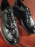 百麗（Belle）厚底商務(wù)鞋男鞋冬季新款商場(chǎng)同款休閑皮鞋8VU01DM5 黑色 42 (260mm) 曬單實(shí)拍圖