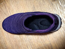 足力健大師老北京布鞋女春秋季軟底大腳骨寬頭老人鞋老年媽媽鞋老布鞋 75紫色【輕便軟底】 38 曬單實(shí)拍圖