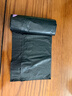 e潔抽繩垃圾袋抽繩加厚黑色45*50cm*120只1.3絲單面家用手提穿繩免撕 曬單實(shí)拍圖