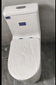 九牧（JOMOO）馬桶家用大沖力虹吸式節水靜音防臭防濺水座廁衛生間小戶(hù)型坐便器 至尊款六孔虹吸大沖力包安裝 305/300mm 坑距 曬單實(shí)拍圖