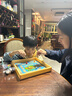 星星舟兒童玩具五子棋圍棋飛行斗獸冒險棋多功能五合一C棋盤(pán)生日禮物 曬單實(shí)拍圖