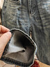百圖（betu）女裝2025年冬季新款牛仔褲高腰顯瘦潮流直筒長(cháng)褲褲子女2510T84 牛仔色 M 曬單實(shí)拍圖