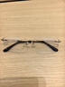 精工（SEIKO）商務(wù)男士無(wú)框鈦合金鏡框眼鏡框架HC1019 25-金色僅鏡框不含鏡片 曬單實(shí)拍圖