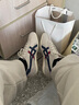 Onitsuka Tiger鬼塚虎男鞋 慢跑鞋透氣輕便男女款運動休閑鞋RUNSPARK 白色/藏青色(1183B480-107) 38 曬單實拍圖
