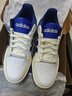 adidas ENTRAP美式校園風(fēng)運動(dòng)少年感復古籃球風(fēng)板鞋男女阿迪達斯 白/藍   42 曬單實(shí)拍圖