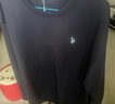 U.S. POLO ASSN.保羅衛衣男秋冬長(cháng)袖t恤男士寬松休閑通勤上衣男裝 黑色 XL 曬單實(shí)拍圖